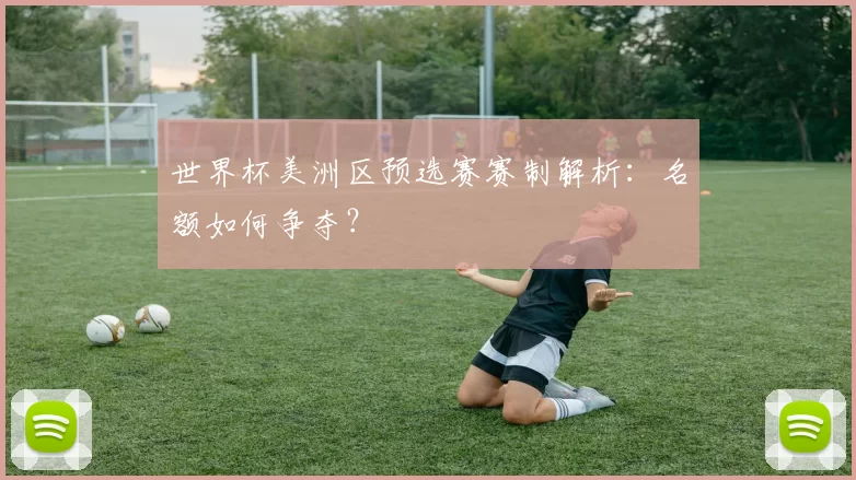 世界杯美洲区预选赛赛制解析:名额如何争夺?