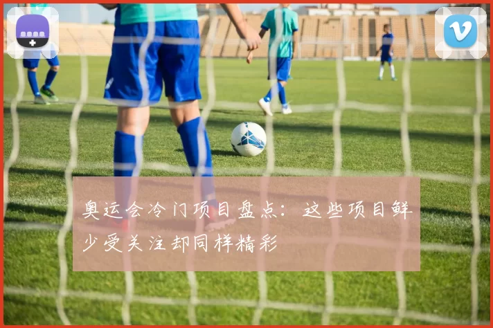 奥运会冷门项目盘点:这些项目鲜少受关注却同样精彩
