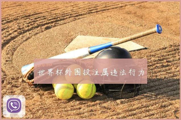 世界杯外围投注属违法行为