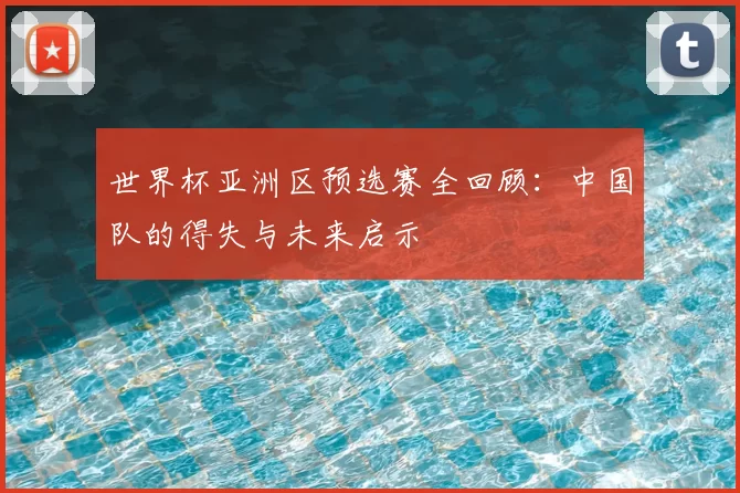 世界杯亚洲区预选赛全回顾:中国队的得失与未来启示