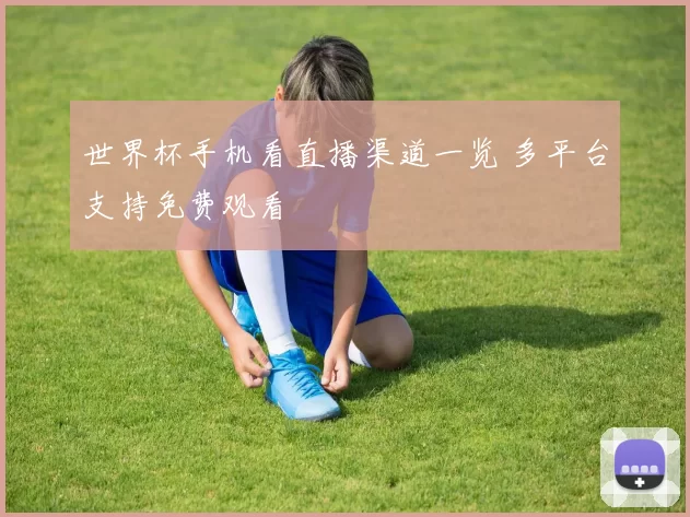 世界杯手机看直播渠道一览 多平台支持免费观看