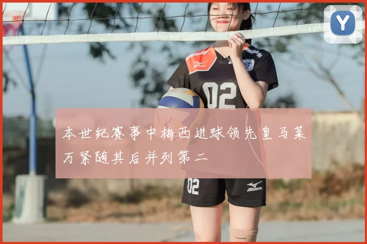 本世纪赛事中梅西进球领先皇马莱万紧随其后并列第二